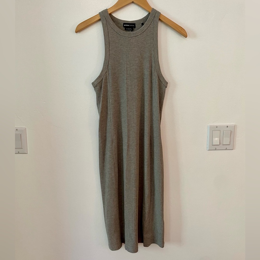 Prana Grey Midi Dress